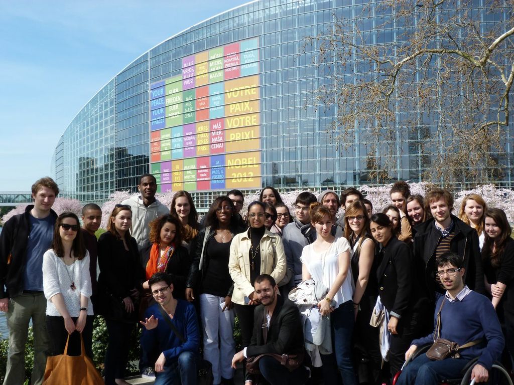 Groupe étudiants Strasbourg 2013